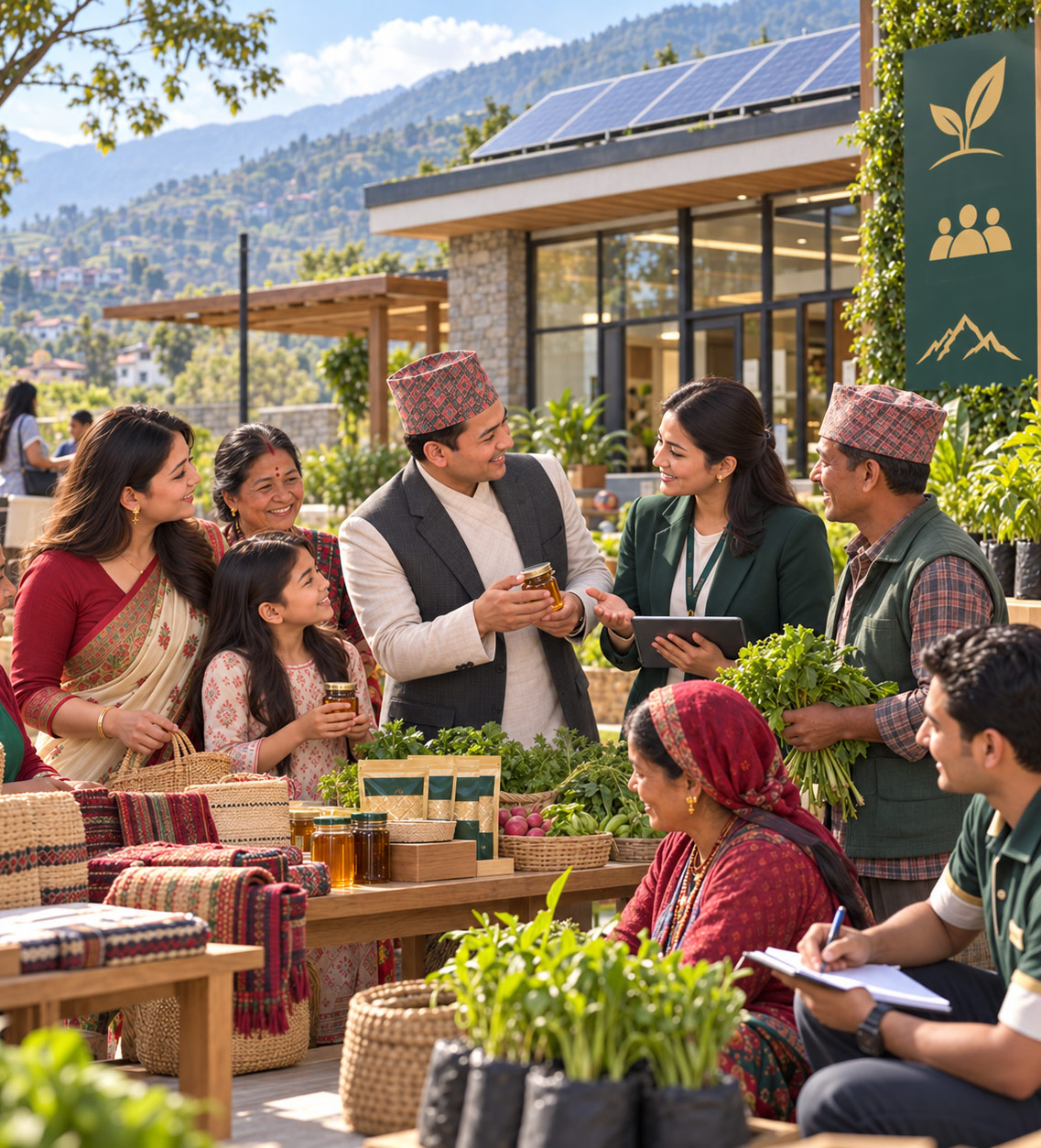 Rural agro tourism experience in Nepal
